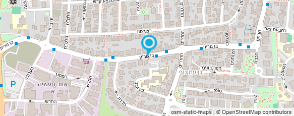 מפת הגעה אל גן נויה