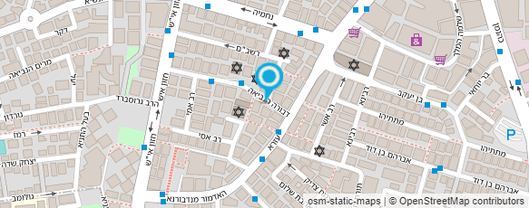 מפת הגעה אל בית הרב גשטטנר שליט"א