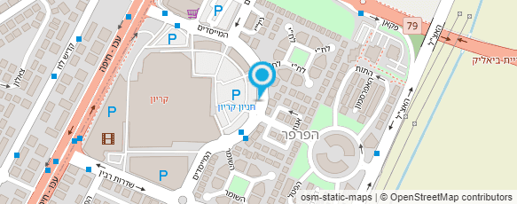 מפת הגעה אל משרד לקליטת עלייה-סניף קריות