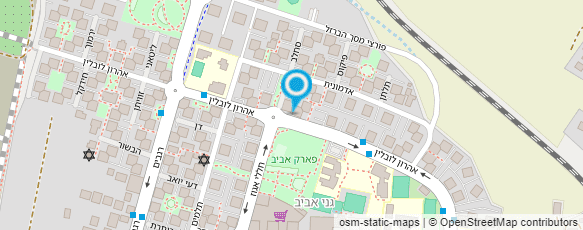 מפת הגעה אל תיקון ציוד למטבחים-יוסי