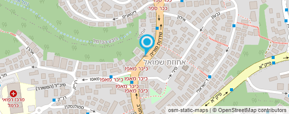 מפת הגעה אל קר שרותי רפואה