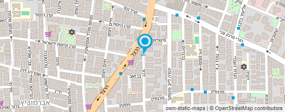 מפת הגעה אל עיצוב שיער סבטלנה מיכאלוב