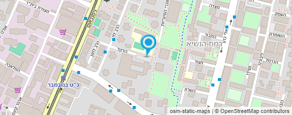 מפת הגעה אל מועדון כדורסל מכבי בת-ים