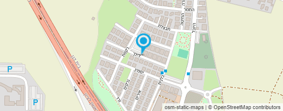 מפת הגעה אל עירית עיצוב והפקה