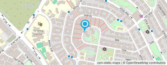 מפת הגעה אל גלעד טל אדריכלות פנים