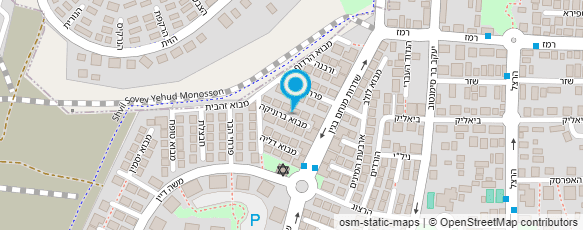 מפת הגעה אל אפרת לוינשטין - מטפלת בשיאצו