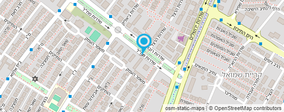 מפת הגעה אל גי.די.אל. פרודקשנס - אולפן הקלטות