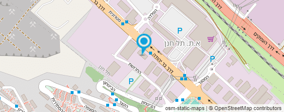 מפת הגעה אל וילונות טל בע"מ מפת הגעה אל וילונות טל בע"מ