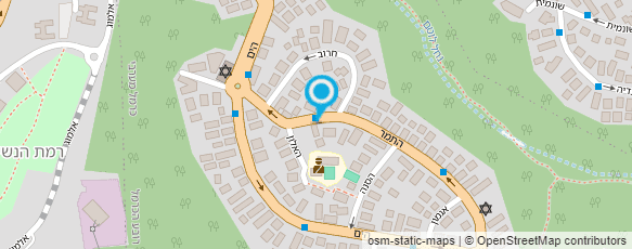 מפת הגעה אל דדו קורן אדריכלות ועיצוב