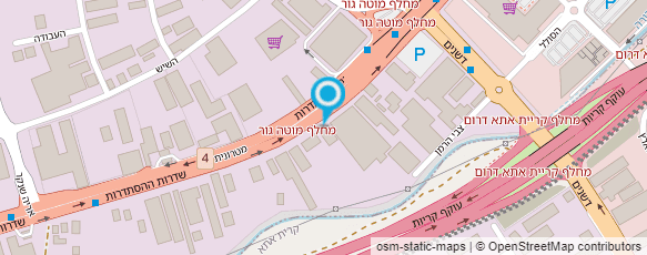 מפת הגעה אל ניו פרמננט מייק אפ בע"מ