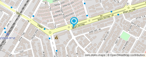 מפת הגעה אל גולדנפלד רונית-תכנון אדריכלי