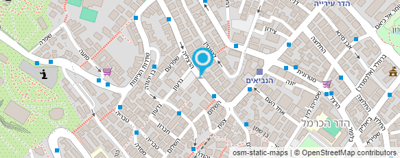 מפת הגעה אל מ.ר.מ. אקספרס - ניכיון צ'קים