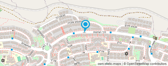 מפת הגעה אל ענבר - מטפלת ברפואה משלימה