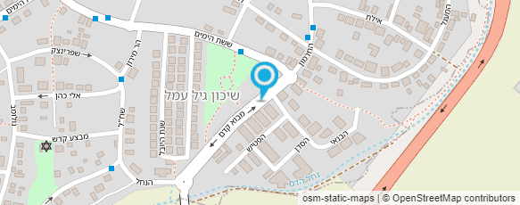 מפת הגעה אל מרפאת שיניים קהילתית