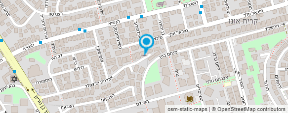 מפת הגעה אל אינג. גיורא כנפו בע"מ