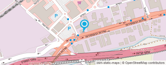 מפת הגעה אל א.פ. בנימין ושות'