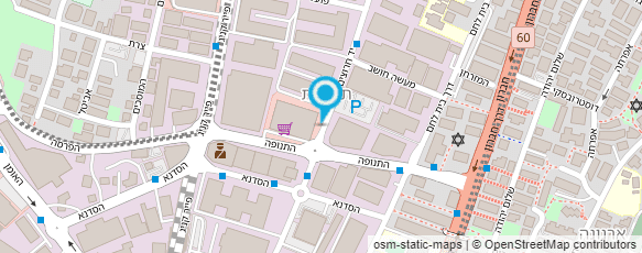 מפת הגעה אל מפתח הקניון