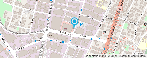 מפת הגעה אל בלו ברי - פרוזן יוגורט