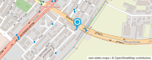 מפת הגעה אל פינת הירק