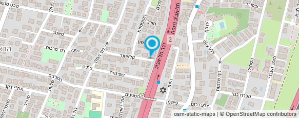 מפת הגעה אל עו"ד יהודית אהרוני