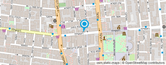 מפת הגעה אל עו"ד חפר ברק