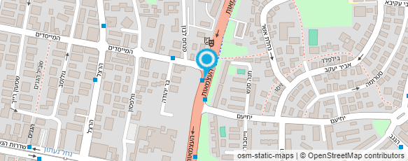 מפת הגעה אל נעלי מוריאל