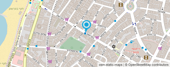 מפת הגעה אל נוני - חוגים במוסיקה לגן