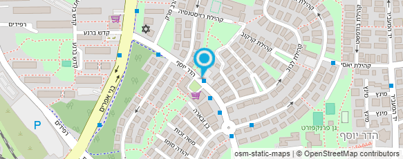 מפת הגעה אל הדר על הפארק - אנגל