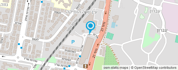 מפת הגעה אל ארגון מורי נהיגה