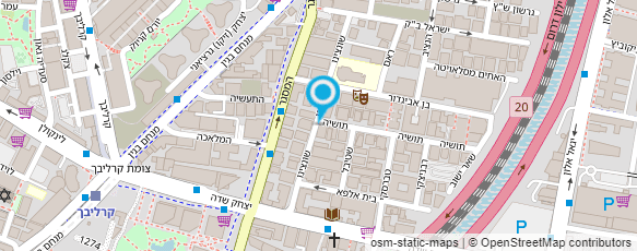 מפת הגעה אל פיצוציית שונצינו