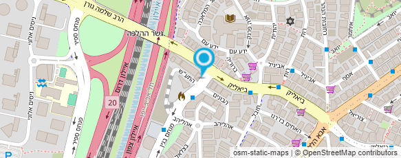 מפת הגעה אל מרכז הדרכה - עלית קופי