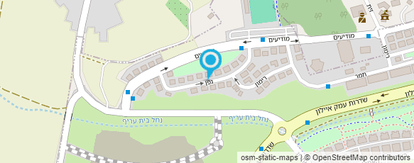 מפת הגעה אל רינת זגורי - בית של כיף