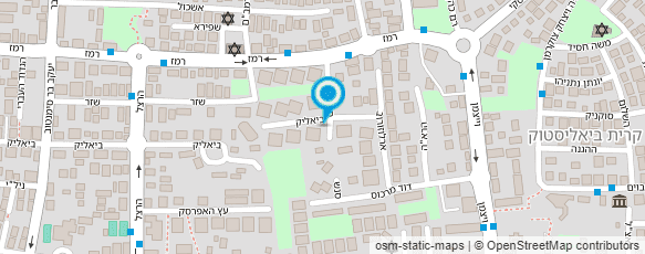 מפת הגעה אל גן רוזי