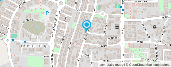 מפת הגעה אל גן פינוקי