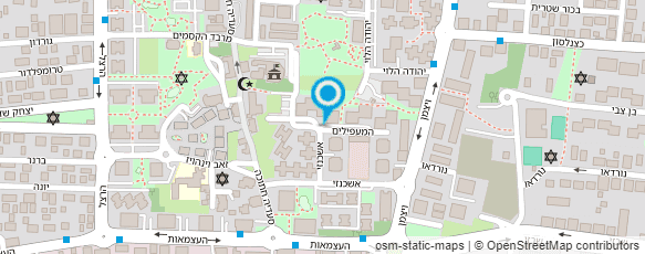 מפת הגעה אל בית הלחמי - עיצוב גנים ופיתוח