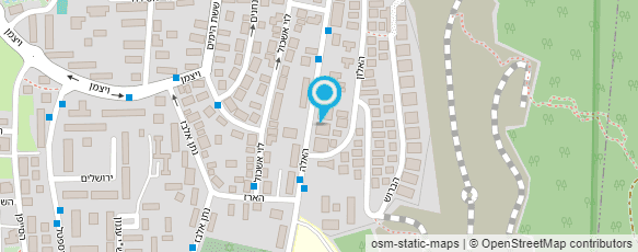 מפת הגעה אל האגודה למלחמה בסרטן