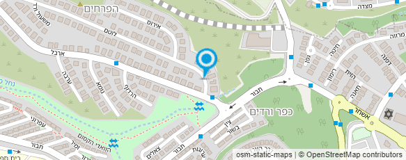 מפת הגעה אל האגודה למלחמה בסרטן