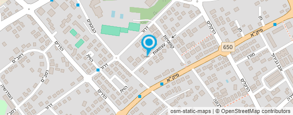 מפת הגעה אל עיצוב שיער נמרוד יזדי