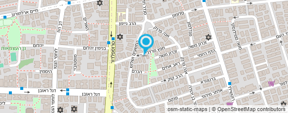 מפת הגעה אל ירון בר-לב