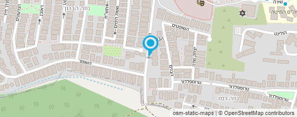 מפת הגעה אל אורלי שריג - רפלקסולוגית