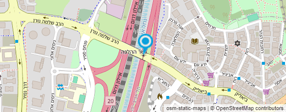 מפת הגעה אל טל ניסים אדריכלית