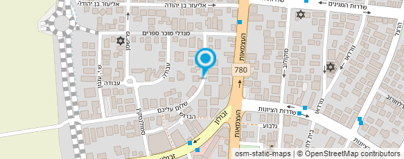 מפת הגעה אל אוהת יזמות בע"מ