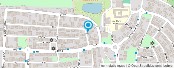 מפת הגעה אל גן יעל