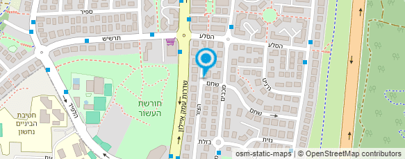 מפת הגעה אל ענת שרגאי - עיצוב פנים