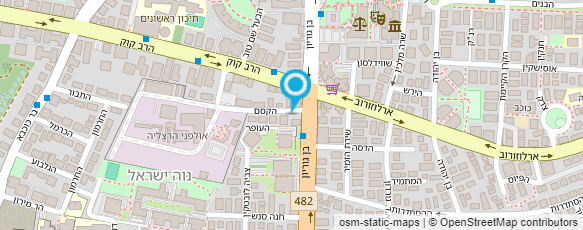 מפת הגעה אל סטודיו SRH