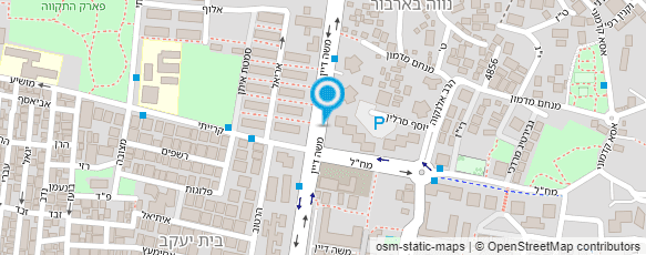 מפת הגעה אל גרירת אופנועים - מסביב לשעון