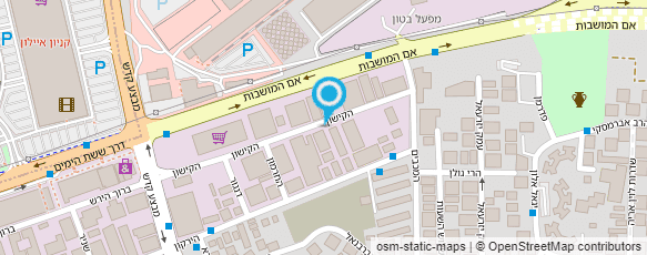 מפת הגעה אל אילנות מערכות מיזוג