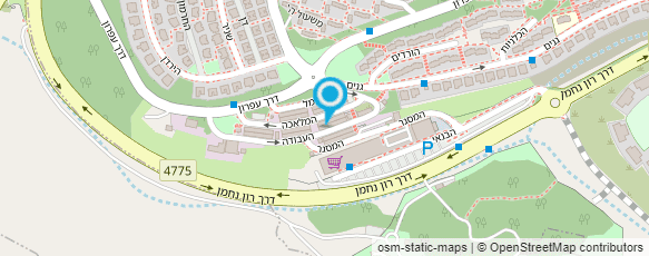 מפת הגעה אל מוסך סרגיי