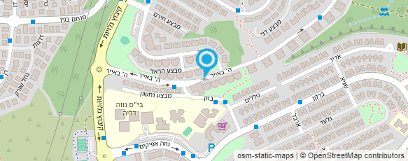 מפת הגעה אל גינון לינוי