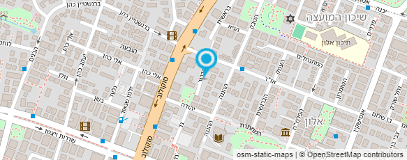 מפת הגעה אל גן לוטם